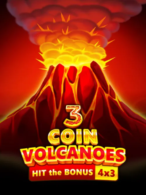 3 Coin Volcanoes Hold and Win volcanic adventure slot on Joka Casino APK.